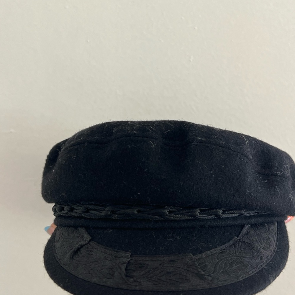 Goorin brothers Greek fisherman’s cap black